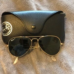 Aviator Ray-Ban sunglasses, case included